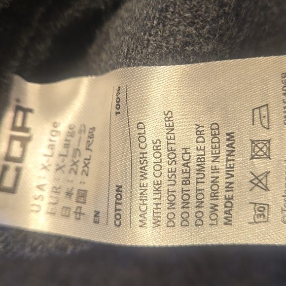 032 CQR Heavy Flannel Men's Shirt - Picture 8 of 8